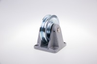 Seilrollenbock Guss Gleitlager Ø 150 mm | Frank Seilrollen